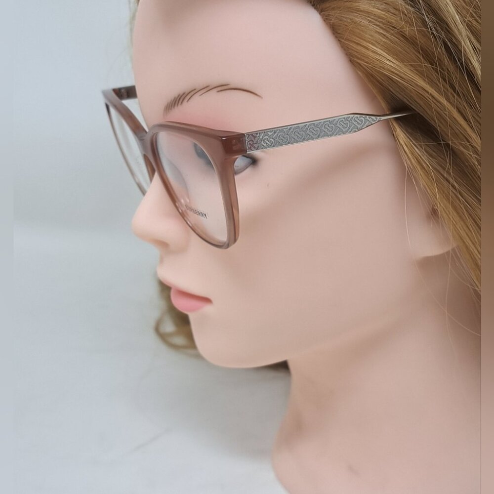 NWT Burberry Women's Charlotte Eye Glasses Frames Brown BE 2333 3173 53-16-140 - Picture 5 of 16